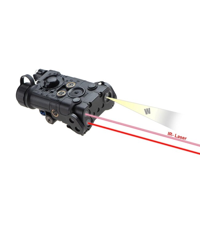 WADSN L-3 NGAL Illuminator / laser module Red + IR - Black