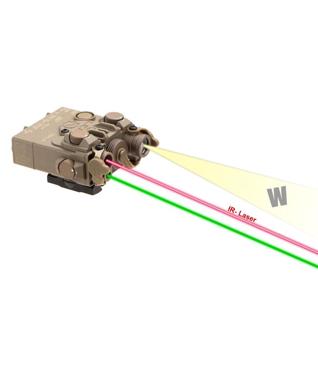 Element DBAL-A2 Illuminator / Laser Module Green + IR - Dark Earth