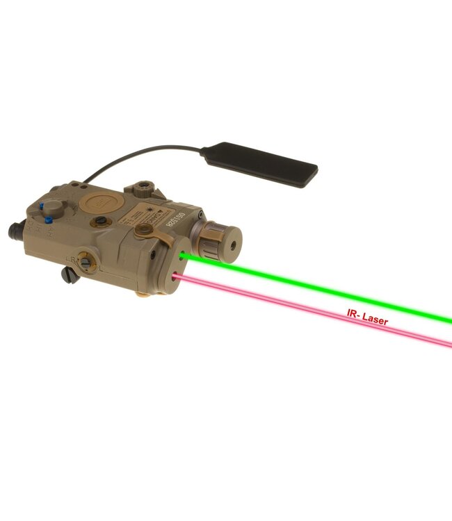 Element LA-5 UHP Illuminator / Green Laser Module - Dark Earth