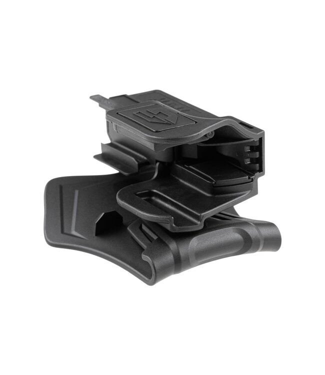 Amomax Universal Paddle Holster for Rail Pistols - Black