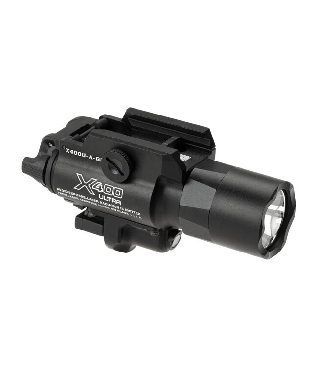 WADSN X400 Ultra Pistol Light / Laser Module Green - Black
