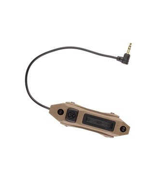 WADSN Tactical Augmented Dual Function Tape Switch 3.5mm - Dark Earth