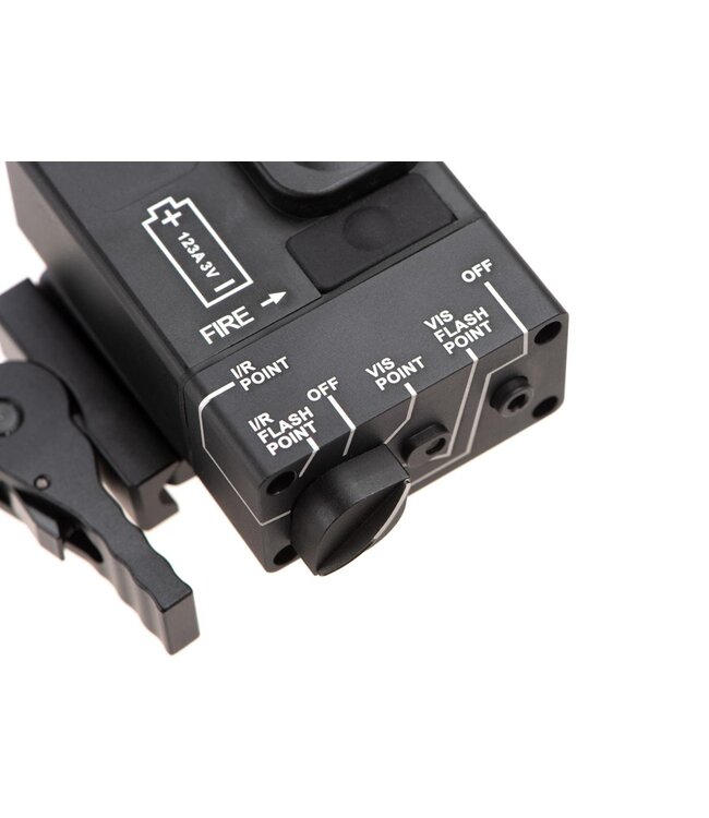 WADSN DBAL Mini Laser Module Green + IR + Green Flash + IR Flash - Black