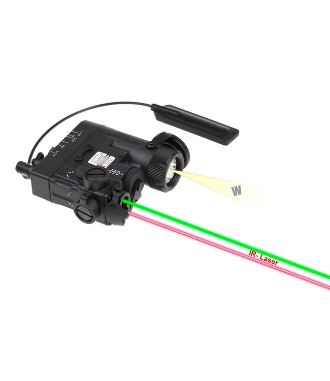 WADSN DBAL-eMkII Illuminator / Laser Module Green + IR - Black