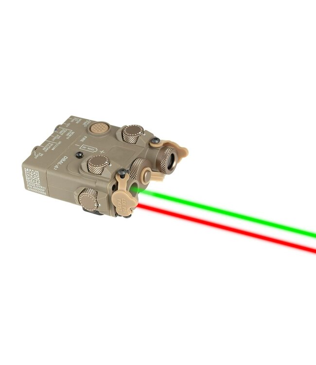 WADSN DBAL-A2 Laser Module Red + Green - Dark Earth