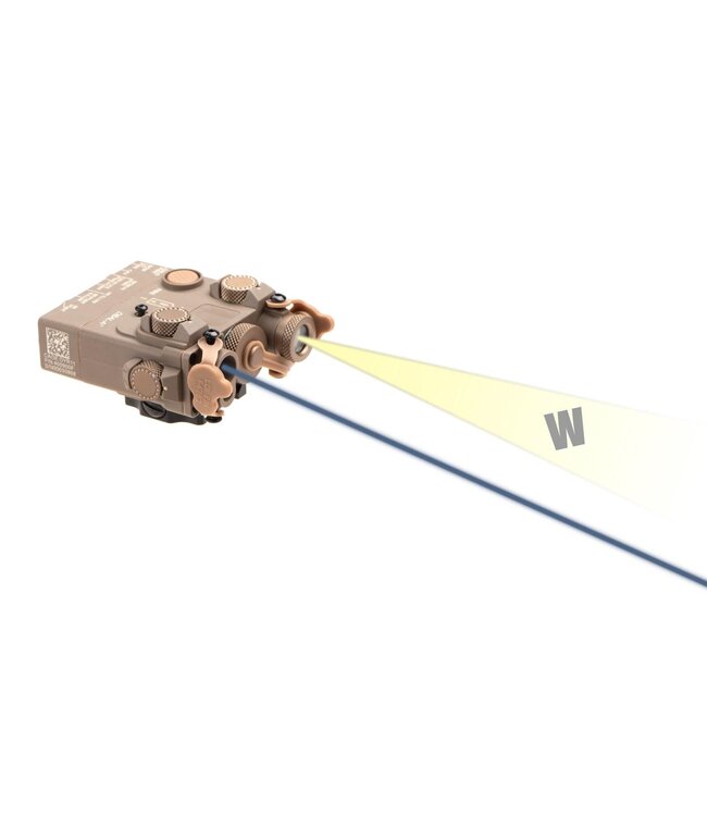 WADSN DBAL-A2 Illuminator / Laser Module Blue - Dark Earth