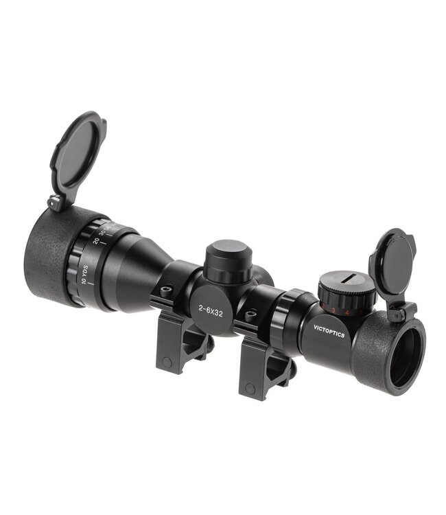 VictOptics A3 2-6x32 Scope - Black