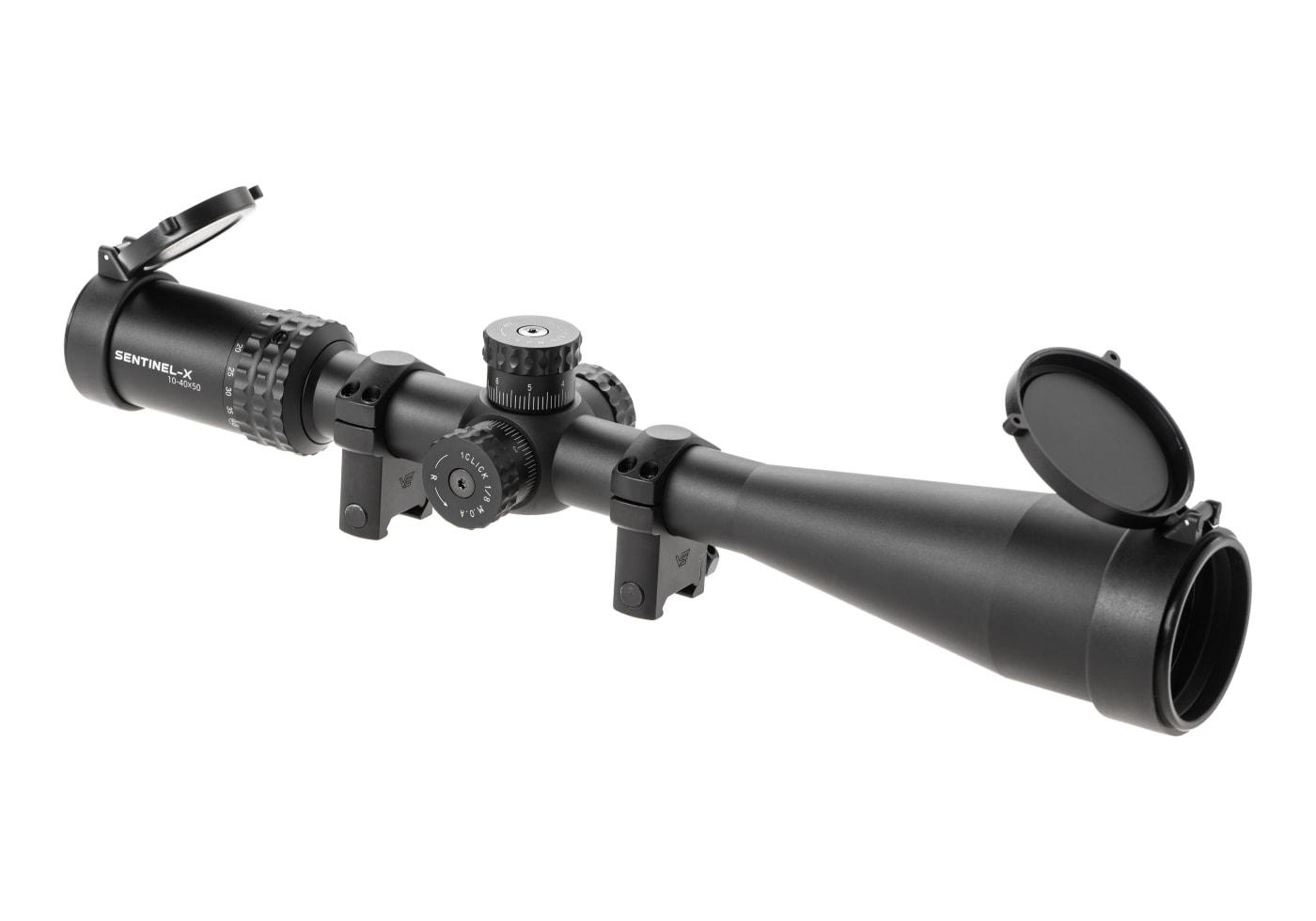 ゴンドアートNo.40 Vector Optics Sentinel-X 10-40x50 Scope - Black - Broforce Airsoft