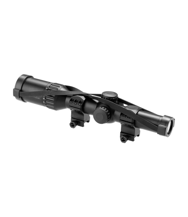 Vector Optics Continental X6 1-6x24 Fiber - Black