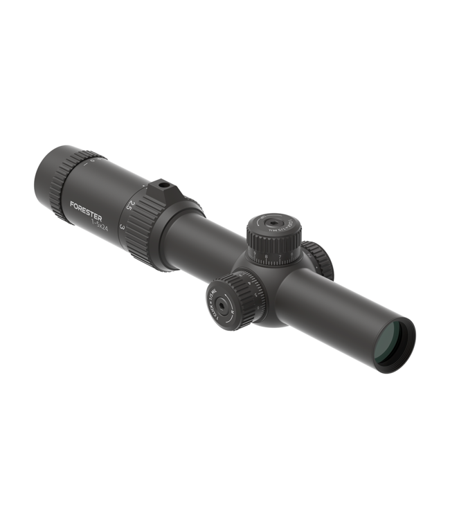 Vector Optics Forester 1-5x24 Fiber Scope - Black