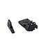 Action Army AAP01 Steel RMR Adapter & Front Sight Set - Black