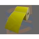 Godex Etiketten, Direct Thermisch, 102mm x 152mm, Permanent, Kern 25mm, Geel, rol à 475 stuks