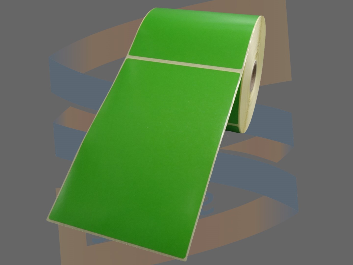 Etiket Godex 102x152mm groen, rol à 475 stuks