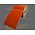 Godex Etiketten, Direct Thermisch, 102mm x 152mm, Permanent, Kern 25mm, Oranje, rol à 475 stuks