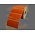 Godex Etiketten, Direct Thermisch, 70mm x 40mm, Permanent, Kern 25mm, Oranje, rol à 1.000 stuks