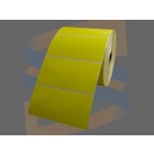 Zebra Etiketten, Direct Thermisch, 102mm x 51mm, Permanent, Kern 25mm, Geel, rol à 1.370 stuks