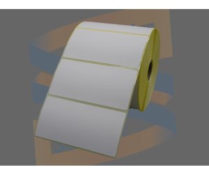Compatible Godex Etiketten, Direct Thermisch Gecoat, 102mm x 51mm, Permanent, Kern 25mm, Blauw, rol à 1.370 stuks