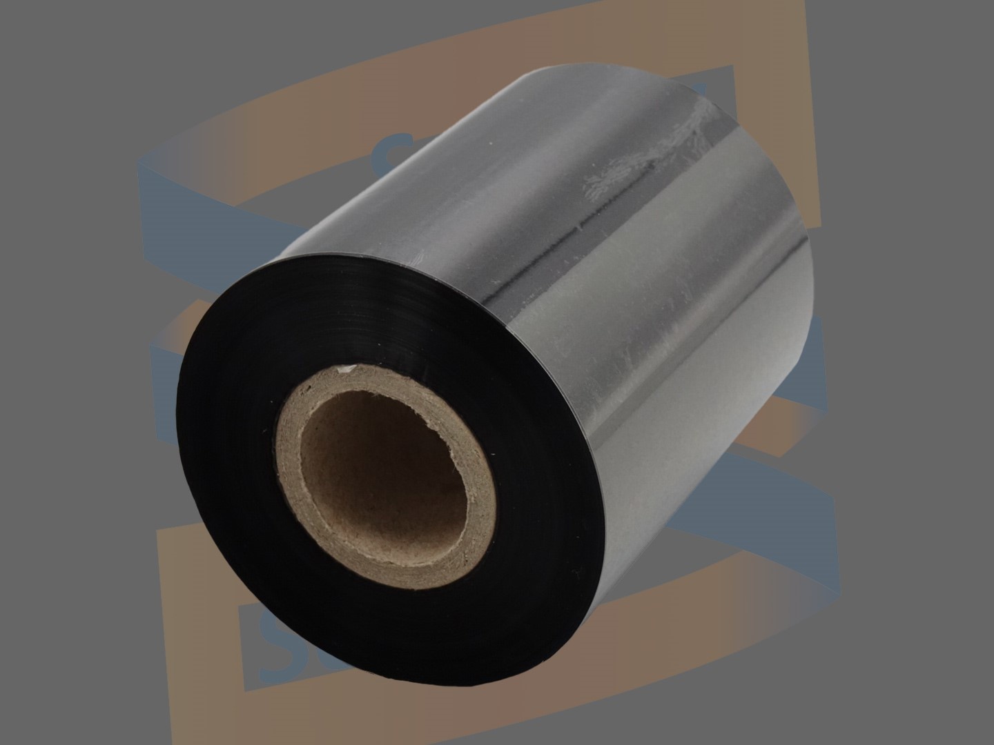 Topkwaliteit thermal transfer folie 76mm x 300 meter wax voor Godex op een 1 inch core (25mm kern)