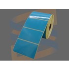 Etiket Bixolon 70x40mm blauw, rol 1.000 etiketten