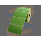 Etiket Bixolon 70x40mm groen, rol 1.000 etiketten