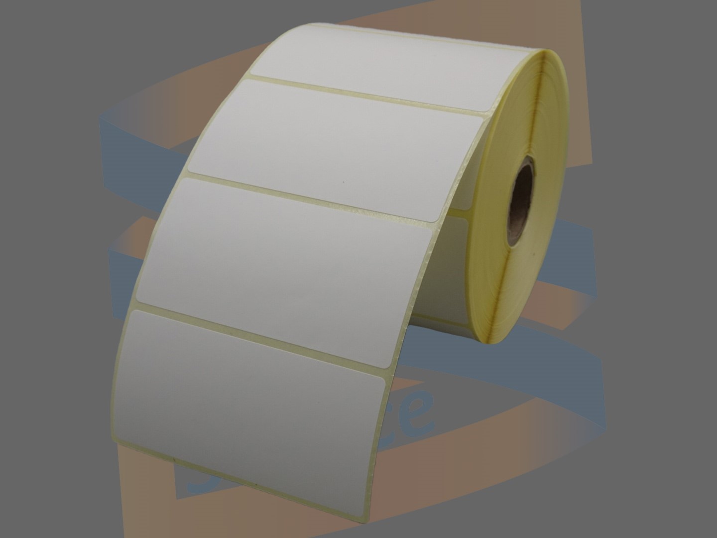 Bixolon Etiketten, Direct Thermisch, 80mm x 40mm, Permanent, Kern 25mm, rol à 1.260 stuks