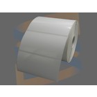 Zebra Etiketten, Kunststof, 102mm x 51mm, Permanent, Kern 25mm, rol à 1.370 stuks