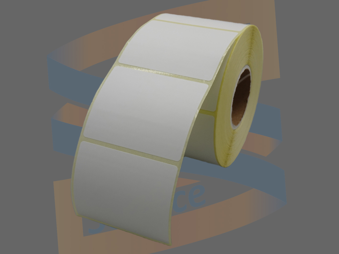 Direct thermal labels Bixolon 60x49mm, permanent, rol à 900 etiketten