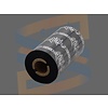 Thermal transfer folie geschikt voor Zebra 56mm x 74 meter wax, op een ½ inch core breedte 56.9mm met notches 2+2