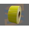 Compatible Zebra Etiketten, Direct Thermisch Gecoat, 76mm x 25mm, Permanent, Kern 76mm, Geel, rol à 5.150 stuks