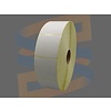 Compatible Zebra Etiketten, Paperlabels Uncoated, 50mm x 48mm, Permanent, Kern 40mm, rol à 3.700 stuks