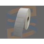 Zebra Etiketten, Kunststof, 38mm x 19mm, Permanent, Kern 25mm, rol à 3.300 stuks