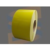 Direct thermische etiketten 102x152mm geel op een kern van 76mm, rol à 950 etiketten permanent hechtend (800740-605 geel)