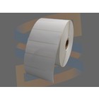 Zebra Etiketten, Kunststof, 75mm x 28mm, Permanent, Kern 25mm, rol à 3.000 stuks