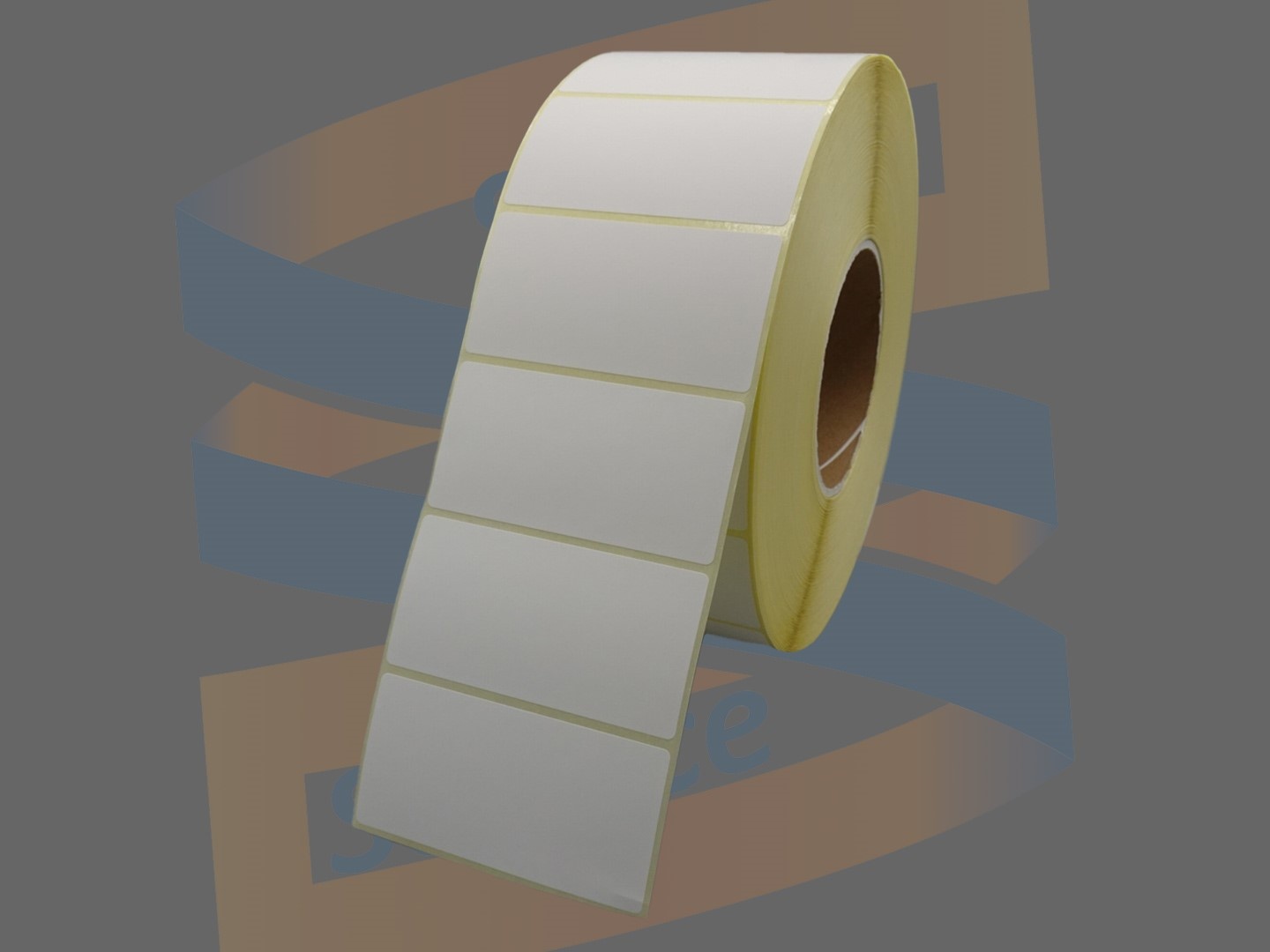 Zebra Etiketten, Paperlabels, 80mm x 40mm, Removable, Kern 76mm, rol à 3.750 stuks