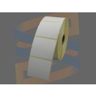 Zebra Etiketten, Direct Thermisch, 50mm x 43mm, Permanent, Kern 25mm, rol à 1.500 stuks