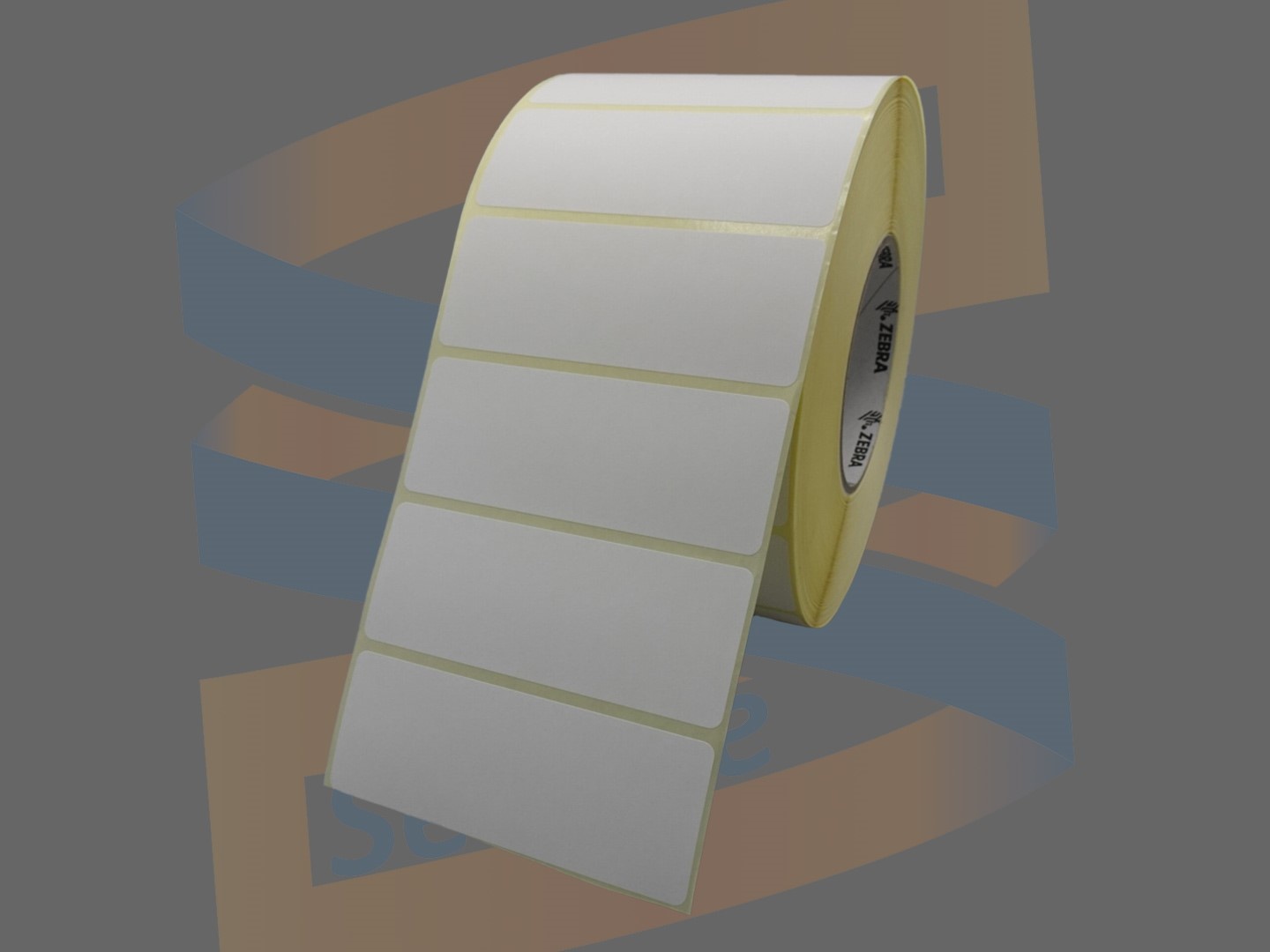 Zebra (880026-038) Etiketten, Paperlabels, 102mm x 38mm, Permanent, Kern 76mm, rol à 3.634 stuks