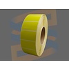 Compatible Zebra Etiketten, Direct Thermisch Gecoat, 57mm x 32mm, Permanent, Kern 76mm, Geel, rol à 4.200 stuks