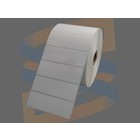 Zebra Etiketten, Kunststof, 80mm x 26mm, Removable, Kern 25mm, rol à 2.475 stuks