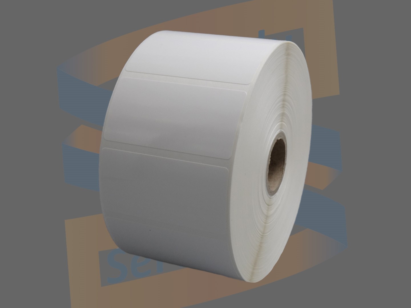 Zebra Etiketten, Kunststof, 60mm x 30mm, Permanent, Kern 25mm, rol à 2.500 stuks