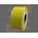 Kunststof etiket 76x25mm geel, rol à 5.100 etiketten