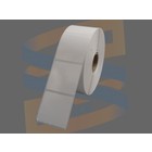 Zebra Etiketten, Kunststof, 40mm x 40mm, Permanent, Kern 25mm, rol à 1.500 stuks