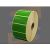 Compatible Zebra Etiketten, Paperlabels Gecoat, 51mm x 25mm, Permanent, Kern 25mm, Groen, rol à 2.500 stuks