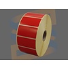 Compatible Zebra Etiketten, Paperlabels Gecoat, 51mm x 25mm, Permanent, Kern 25mm, Rood, rol à 2.500 stuks