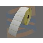 Zebra (3007201-T) Etiketten, Paperlabels, 51mm x 25mm, Permanent, Kern 25mm, rol à 2.580 stuks