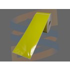 Zebra Etiketten, Kunststof, 76mm x 250mm, Permanent, Kern 25mm, Geel, rol à 300 stuks