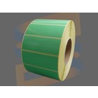 Zebra Etiketten, Direct Thermisch, 102mm x 38mm, Permanent, Kern 76mm, Licht groen, rol à 3.560 stuks