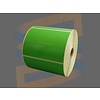 Compatible Citizen Etiketten, Direct Thermisch Gecoat, 102mm x 76mm, Permanent, Kern 25mm, Groen, rol à 930 stuks