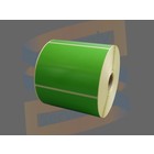 Citizen Etiketten, Direct Thermisch, 102mm x 76mm, Permanent, Kern 25mm, Groen, rol à 930 stuks