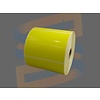 Compatible Bixolon Etiketten, Direct Thermisch Gecoat, 102mm x 76mm, Permanent, Kern 25mm, Geel, rol à 930 stuks