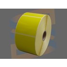 Citizen Etiketten, Direct Thermisch, 57mm x 51mm, Permanent, Kern 25mm, Geel, rol à 1.370 stuks